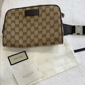 Gucci Monogram Belt Bag